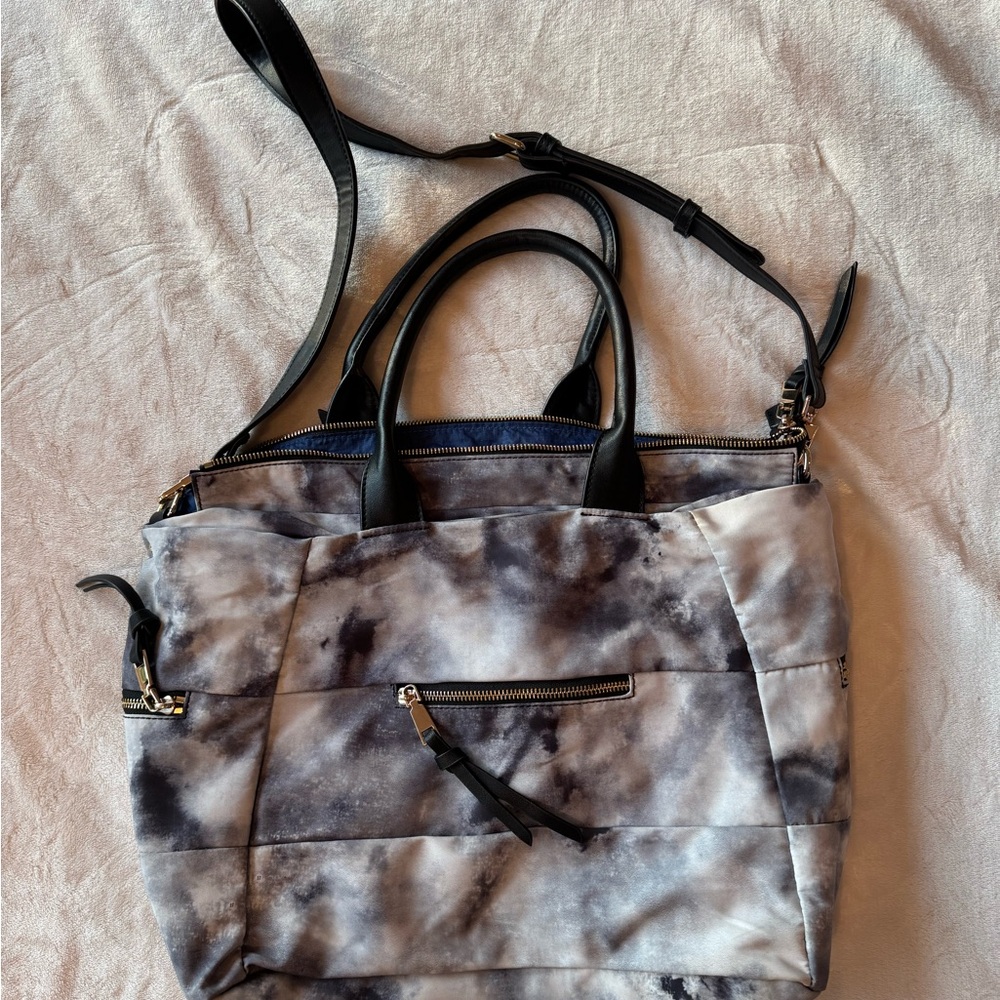Sol and Solene Black and Gray Women's Bag